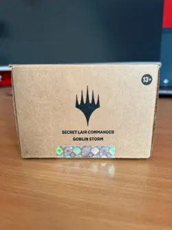 MTG Secret Lair Commander Deck: Goblin Storm - New and Sealed Precon Krenko/Zada - Image 1