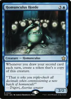 Homunculus Horde 41 FDN Foundations NM - Image 1