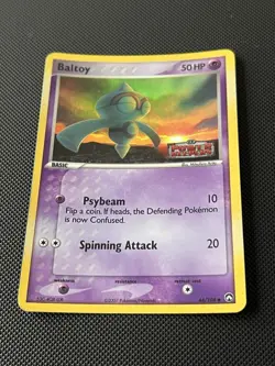 Pokemon Baltoy Reverse Holo Stamped - EX Power Keepers 65/108 | 2007 | LP - Image 1