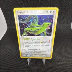 Pokemon TCG Rayquaza Deoxys 22/107 Holo Rare Holo HP 80 English 2005 - Image 1