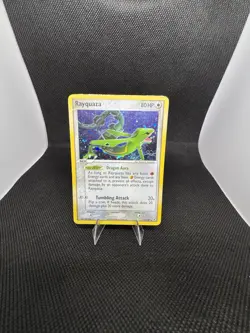 Pokemon TCG Rayquaza Deoxys 22/107 Holo Rare Holo HP 80 English 2005 - Image 2