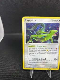Pokemon TCG Rayquaza Deoxys 22/107 Holo Rare Holo HP 80 English 2005 - Image 4