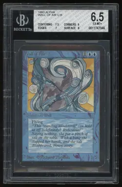 MTG Limited Edition Alpha 1993 Wall of Air BGS 6.5 Old School 93/94 - Image 1