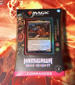MTG Kamigawa Neon Dynasty Commander Deck - Upgrades Unleashed - Brand New Sealed - Image 1