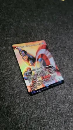 Captain America, First Avenger 88 (Borderless) Marvel Universe Foil - Image 2