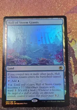 Hall of Storm Giants Adventures in the Forgotten Realms Foil - Image 1