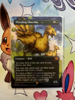 Traveling Chocobo 568 Foil MTG Chocobo Track Foil TCG NM - Image 1