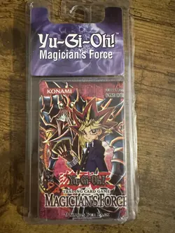 2003 YuGiOh Magician’s Force Clamshell Blister Pack Sealed Vintage MFC Konami - Image 1