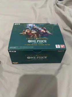 One Piece TCG OP-08 Two Legends English Booster Box Unsealed from Bandai - Image 1