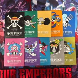 ONE PIECE CCG 10 10-Type Set for DON!! Limited Card Sleeves – Straw Hat Crew - Image 1