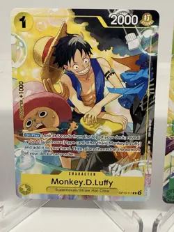 (3) Monkey.D.Luffy ZORO Alt Art Welcome Pack 2026 Promo One Piece Nami Dash - Image 2