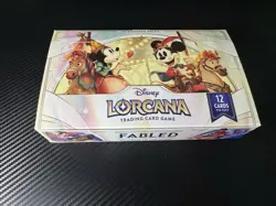 Ravensburger Disney Lorcana TCG Fabled Booster Box 24 Packs (No Cellophane) READ - Image 1