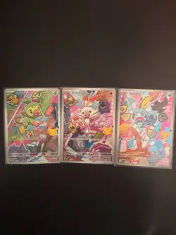 Pokemon TCG First Partner Illustration Collection Series 2 Gen 8 Galar Starters - Image 1