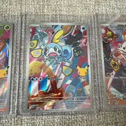 Pokemon TCG First Partner Illustration Collection Series 2 Gen 8 Galar Starters - Image 3