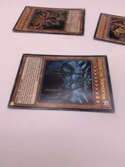 Yugioh Egyptian God Cards Set Obelisk Slifer Ra - Secret Rare Limited Edition - Image 5