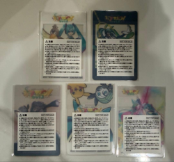 Pokemon feat. Hatsune Miku Project VOLTAGE LIVE Limited Clear Card 5 Set - Image 2