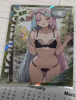 Pokemon Iono Waifu Chinese Mengka Card Non TCG - Image 1