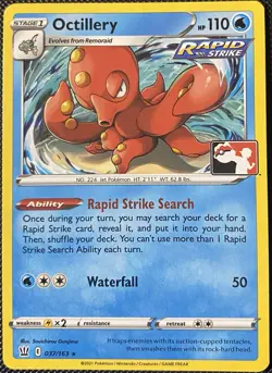 Octillery 037/163 Prize Pack Series Cards Holo - Pokemon Card - Image 1