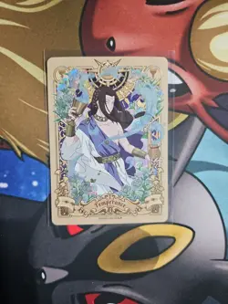 Kayou Naruto Tarot Temperance MR Card | Neji Hyuga NRB08-MR-004L4 - Image 1