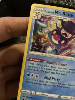 Galarian Mr. Rime Holo Promo SWSH: Sword & Shield Promo Cards SWSH079 - Image 3