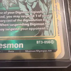 Ceresmon BT3-056 (Gold Foil Alternate Art) Digimon Card Game TCG Kenji Watanabe - Image 3