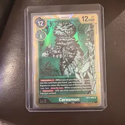 Ceresmon BT3-056 (Gold Foil Alternate Art) Digimon Card Game TCG Kenji Watanabe - Image 4