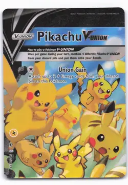 SWSH: Sword & Shield Promo Cards #SWSH139 Pikachu V-Union LP - Image 1