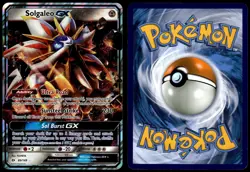 Solgaleo GX 89/149 Ultra Rare Holo SM Base Set JUMBO Pokemon Card - Image 1