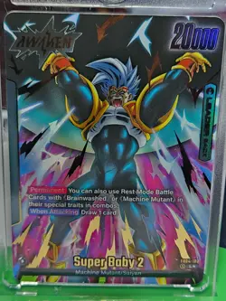 Bandai Dragon Ball Super Card Game Super Baby 2 FB04-103 Gold Leader Foil ENG - Image 1