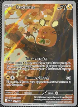 Dedenne 093/088 Me03: Perfect Order Holo - Pokemon Card - Image 1