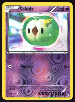 Solosis - 73/113 - Common Reverse Holo - Legendary Treasures - Pokemon Card - 1 - Image 1