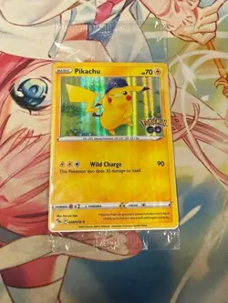 Pokemon Pikachu 028/078 Holo SEALED PROMO Card - Image 1