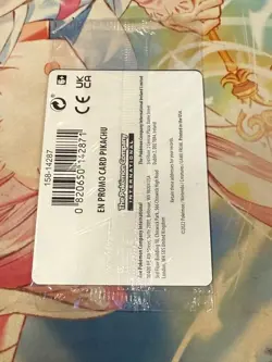 Pokemon Pikachu 028/078 Holo SEALED PROMO Card - Image 2