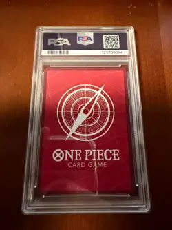 Bandai One Piece Card Game OP07 Boa Hancock OP07-038 Alt Art Holo PSA 9 - Image 2