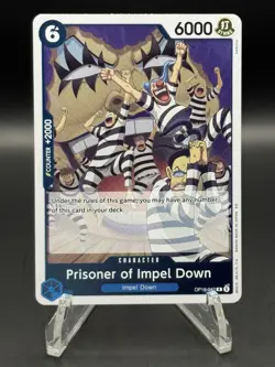 Prisoner of Impel Down OP16-042 R The Time of Battle Foil English One Piece - Image 1