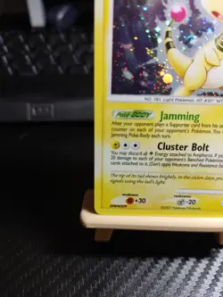 Ampharos 1/132 Cosmo Holo Bleed & Swirl Pokemon Secret Wonders 2007 NM - Image 5