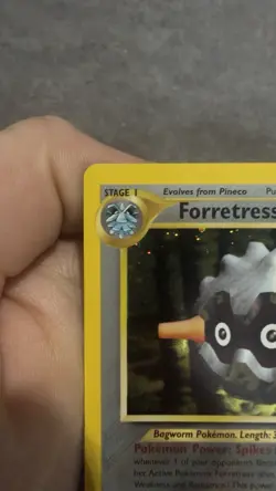 Pokemon TCG Forretress Holo Neo Discovery 2/75 Unlimited 2001 - Image 2