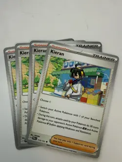 x4 Kieran 113/131 - Playset - Prismatic Evolutions - Pokemon TCG - Image 1