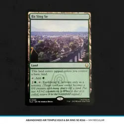 Avatar Rare Land Duo Abandoned Air Temple 263 + Ba Sing Se 266 MTG TLA Regular - Image 3