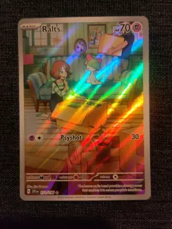 Ralts 211/198 Pokemon Scarlet Violet Base Illustration Card NM Condition - Image 1