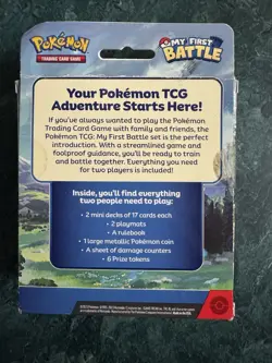 Pokemon My First Battle Decks (electric/grass) & (fire/water) 4 Mini Decks LOT ! - Image 4