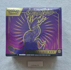 Pokemon TCG Scarlet and Violet Elite Trainer Box Brand New Factory Sealed - Image 1
