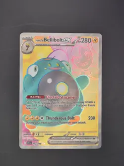 Pokemon TCG - Iono's Bellibolt ex - 172/159 - SV09: Journey Together - Holo - Image 1
