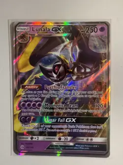Pokemon TCG Lunala GX Sun & Moon 66/149 Holo Ultra Rare - Image 1
