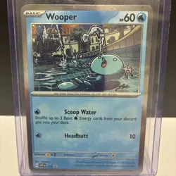 POKEMON TCG - WOOPER COSMOS HOLO - SVP PROMO - 155 - EXC-NM - Image 1