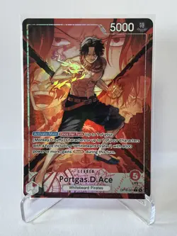 Portgas.D.Ace OP16-001 ALT ART - One Piece TCG Card Game - Image 1