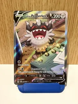 Galarian Perrserker V - 184/196 - Alt Art - Lost Origin - Pokemon TCG - Image 1