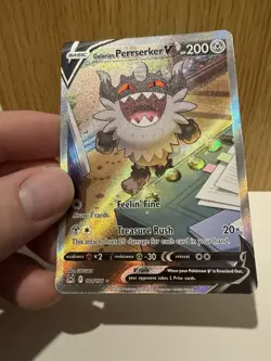 Galarian Perrserker V - 184/196 - Alt Art - Lost Origin - Pokemon TCG - Image 3