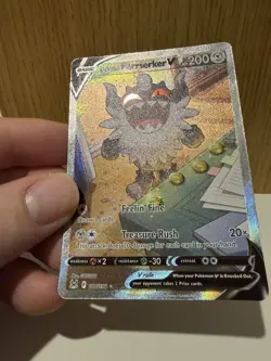 Galarian Perrserker V - 184/196 - Alt Art - Lost Origin - Pokemon TCG - Image 4