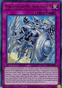 Yugioh Angelechy Opening to E4 CORI-EN096 Ultra Rare Regular 1st Ed EN 2020 - Image 1
